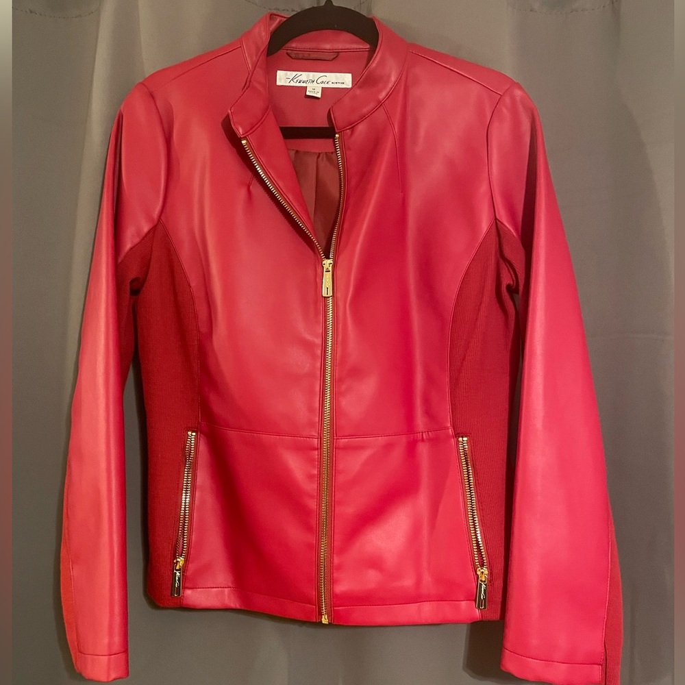 NWT Kenneth Cole Red Women's Jacket